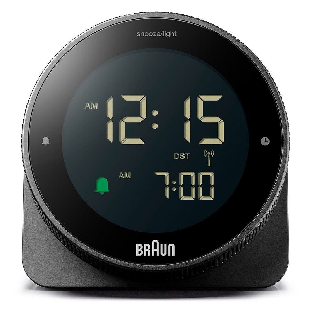 Reloj Radio Braun Bc 24 B Dcf  Alarma Negra