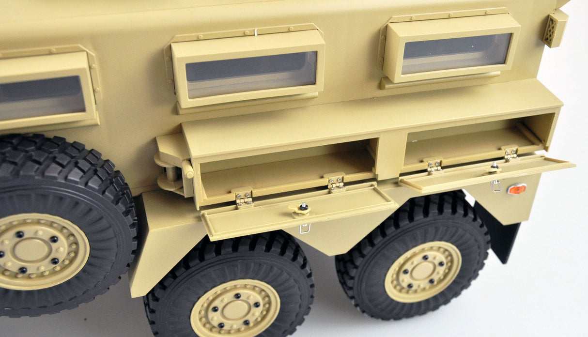 Amewi 22428 Rc- Vehículo Militar Terrestre Camión Con Radiocontrol (Rc) Motor Eléctrico 1:12