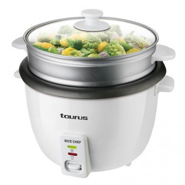 Taurus Rice Chef Arrocera 1,8 L 700 W Gris, Blanco