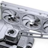 K Phanteks Glacier One 420d30 X2 Drgb Weiss  Aio-Wasserkühlung