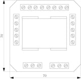 Siemens Schalterprogramm Jalousie-Interruptor Delta 5tc1270 1 Ud.