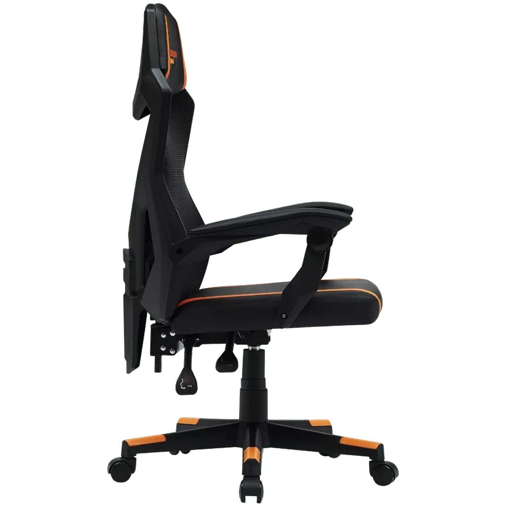 Canyon Gaming Chair Flow Mch01 Mesh Negro Orange