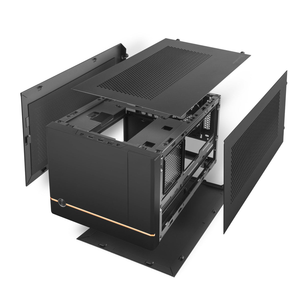 Caja Pc Silverstone Sst-Sg14b, Mini-Itx, Mini-Dtx