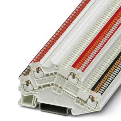 Phoenix 3214662 Pttbs-1,5 Swh U-Bk O-Rd Doppelstockklemme Knx Schwarz Rot
