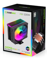 Gamemax  Cpu Air Cooler  Sigma550 Infinity  Black
