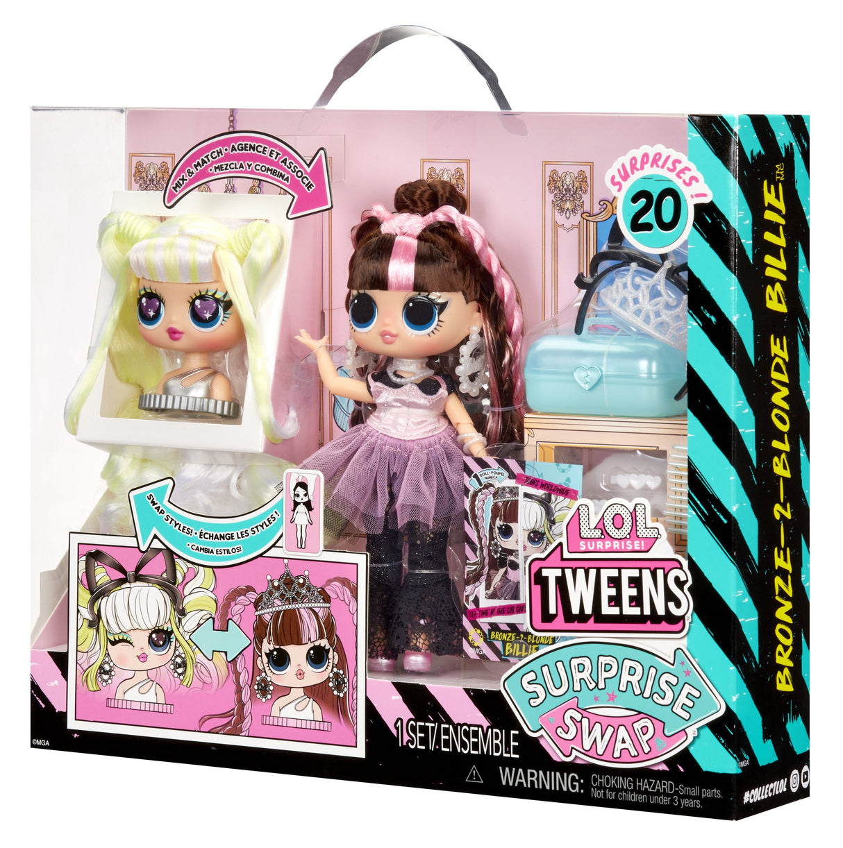 Muñeca Mga Entretenimiento L.O.L Bronce-2-Blonde Billie, 591740
