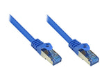 Goodconnections Cable De Red Con Protector De Pestaña, Cat. 6a, S Ftp, Pimf, Libre De Halógenos, 500mhz, Azul, 20m,