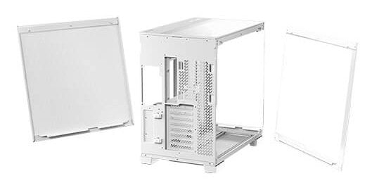 Torre Pc  E-Atx C8 Aluminum Blanco Antec E-Atx/ Int:2x3.5,4x2.5/ 2xusb3.0, 1xusb-C/ Audio In/Out / Cristal Templado/ Panel Frontal De Aluminio Blanco