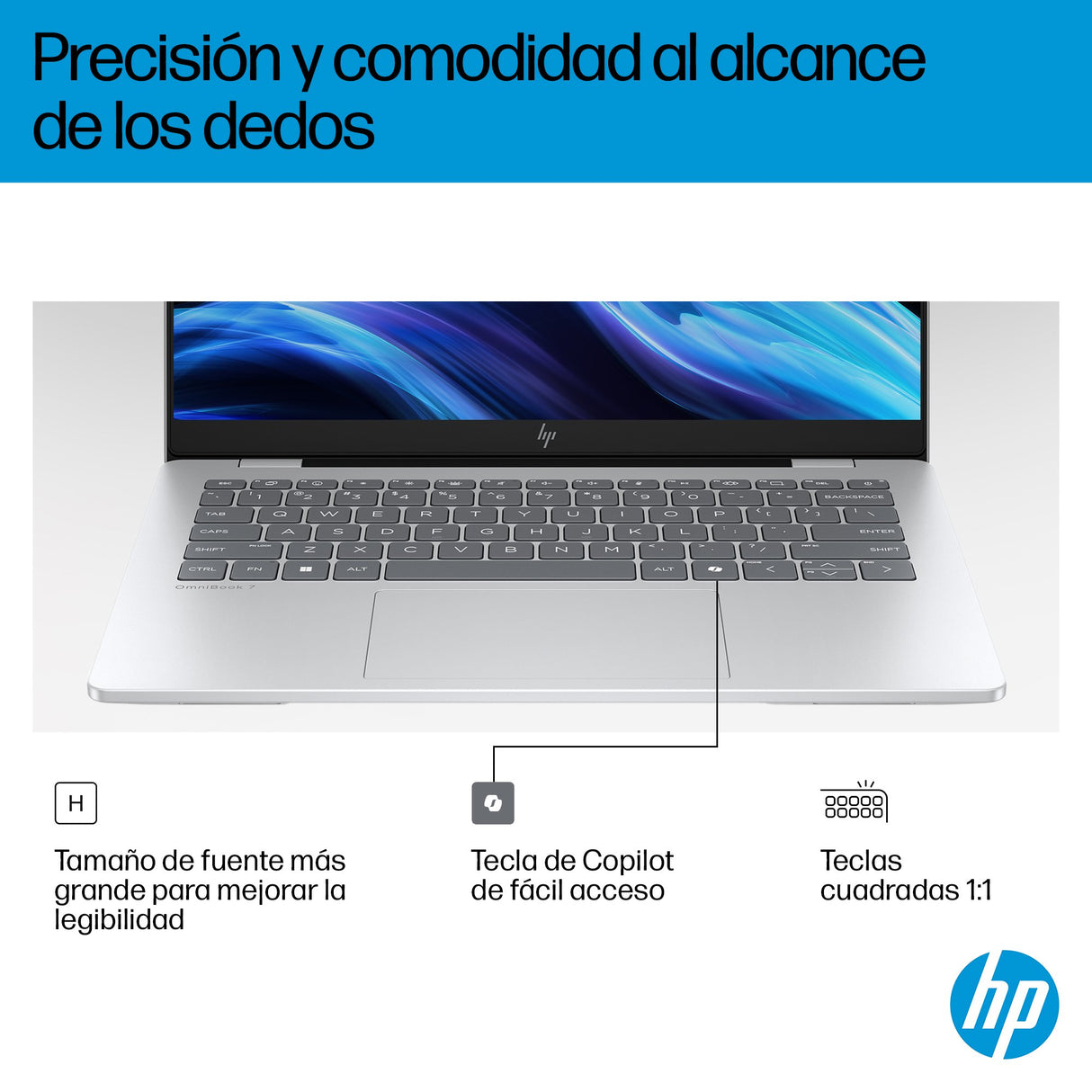 EAN 199251192562 - HP OmniBook 7 AI 14-fr0013ns Intel Core Ultra 5 225U Portátil 35,6 cm (14") 2K 16 GB LPDDR5-SDRAM 1 TB SSD imagen 9