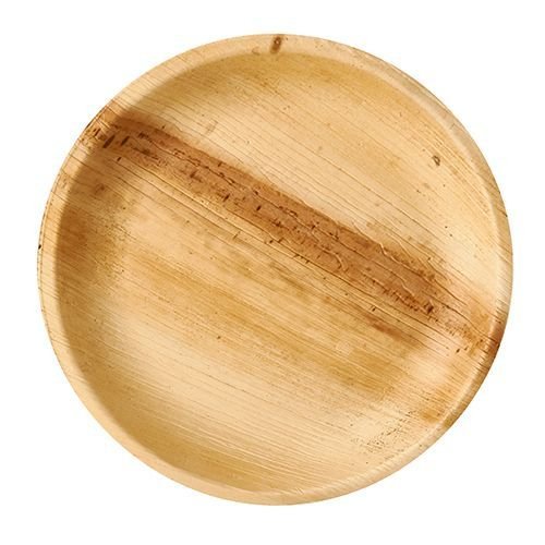 Papstar Palmblatt-Teller Pure 23,0 X 23,0 Cm - 1 Pack = 25 Unidades