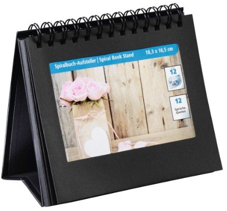 Hama 00002470 Álbum De Foto Y Protector Negro 12 Hojas