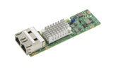 Supermicro Micro-Lp Nic Netzwerkkarte Dual-Port Rj-45 10 Gbit Lp Aoc-Ctgs-I2t-O