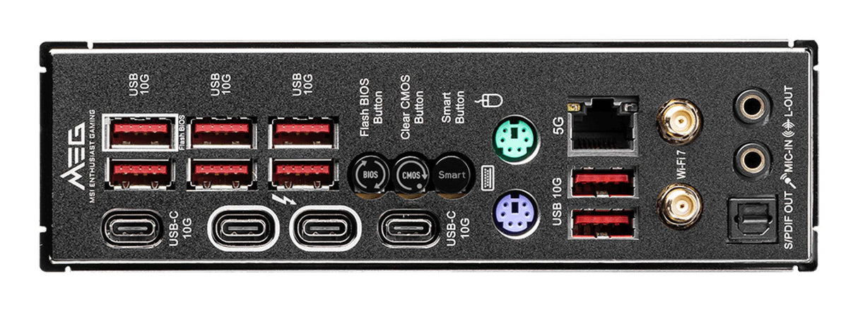 Msi Meg Z890 Unify-X, Placa Base Negra/Amarilla Gold 7e20-001r