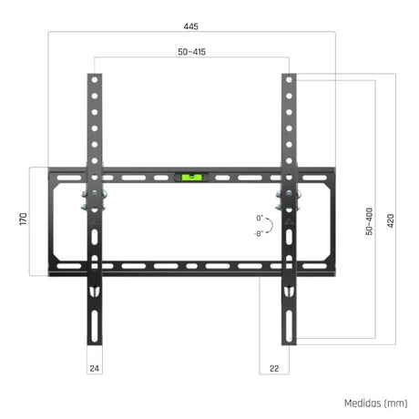 EAN 8435364319727 - iggual SPTV15-L 190,5 cm (75") Negro imagen 5