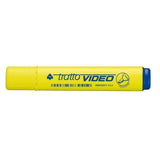 Tratto Video Marcador Fluorescente Amarillo -12ud-