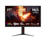 EAN 4038986183161 - AOC G4 Q27G4ZD/69 pantalla para PC 67,3 cm (26.5") 2560 x 1440 Pixeles Negro, Rojo imagen 1