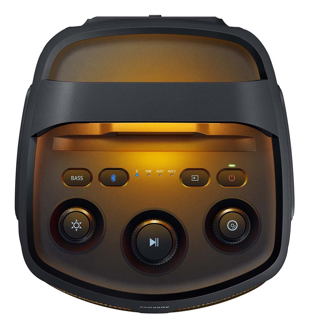 Altavoz De Gran Potencia Samsung Mx St40f Zf 160w Con Batería Autonomía 12h Portátil Para Fiestas Asa De Transporte Y Ruedas Bluetooth