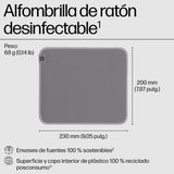 EAN 0197498446776 - HP 105 Sanitizable Mouse Pad Gris imagen 3