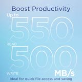 256gb Ssd 2.5inch Sata 3 R-550mb/S W-500mb/S Tlc Tbw 128 V Series 2 Plus Integral