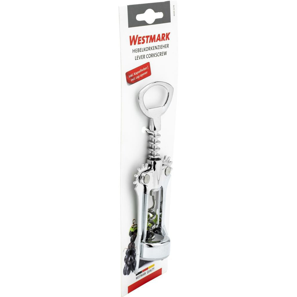 Westmark Korkenzieher Plateado