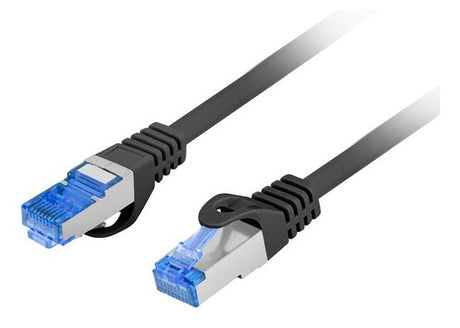 EAN 5901969435061 - Lanberg PCF6A-10CC cable de red Negro 0,25 m Cat6a S/FTP (S-STP) imagen 1