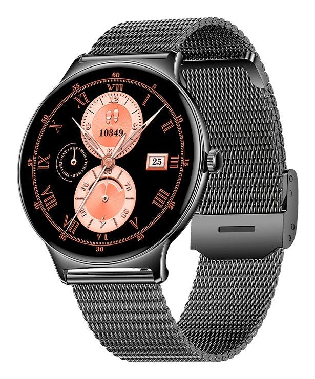 Smartwatch Cool Ultrathin + 2 Correas (Amoled, Llamadas, Ultrafino) Negro