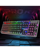 Teclado Con Cable Gamer Spirit Of Gamer Pro-K1 Rgb (Negro)