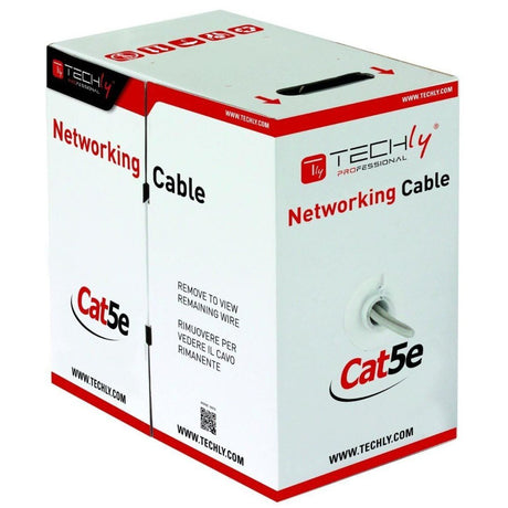 EAN 8054529025640 - Techly ITP6-UTP-IC cable de red Gris 305 m Cat5e U/UTP (UTP) imagen 2
