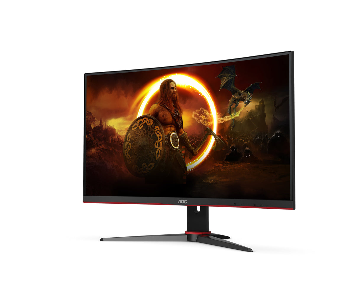 EAN 4038986181273 - AOC G2 CQ27G2SE/BK pantalla para PC 68,6 cm (27") 2560 x 1440 Pixeles Quad HD LCD Negro, Rojo imagen 6