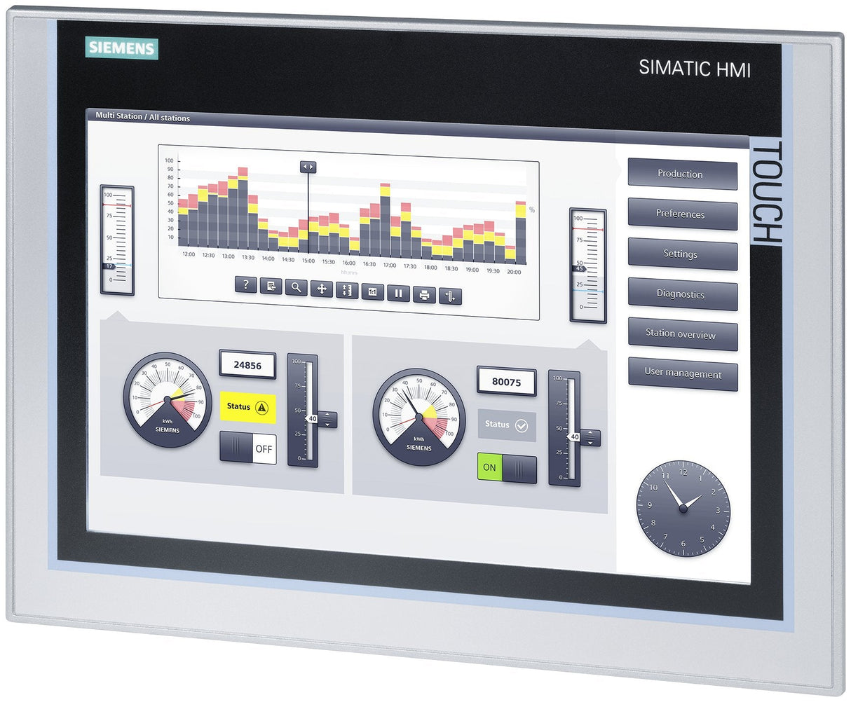 Touch Panel Screen Hmi Tp 1200