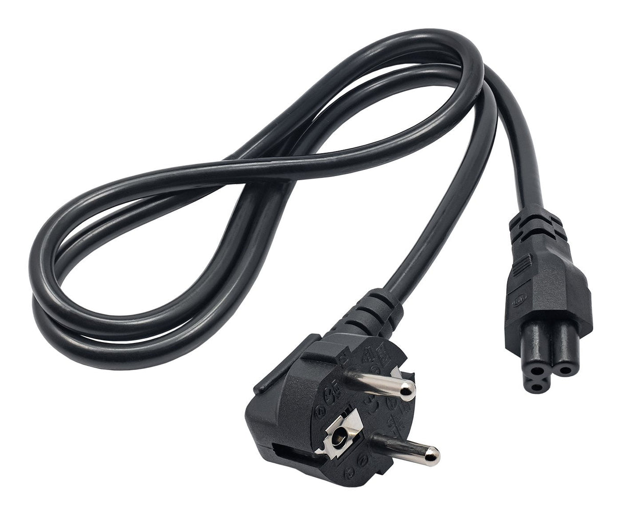 Akyga Cable De Alimentacion Para Portátil Ak-Nb-08c Clover Cu Cee 7 7 Iec C5 1m