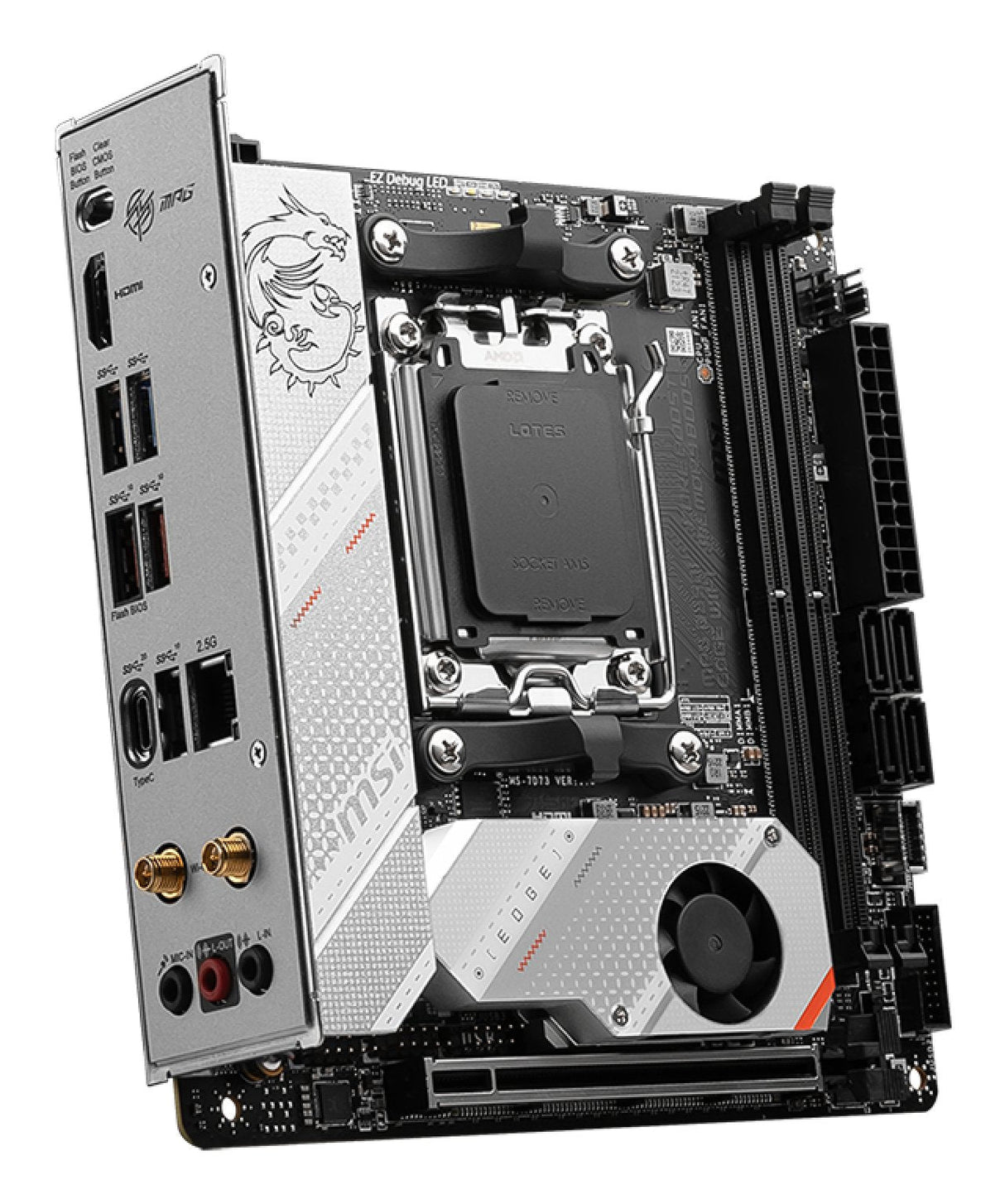 Placa Base Msi Mpg B650i Edge Wifi  B650,Am5,Mitx,Amd