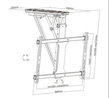EAN 4015867227152 - Equip 650329 soporte para TV 177,8 cm (70") Negro imagen 9