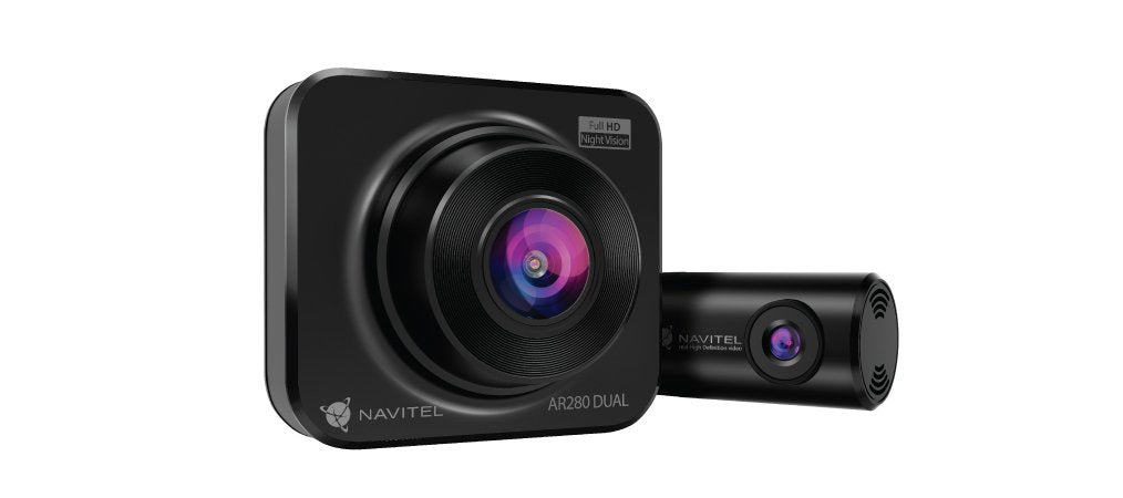 Cámara Retrovisor Navitel Ar280 Dashcam Dual   Adicional