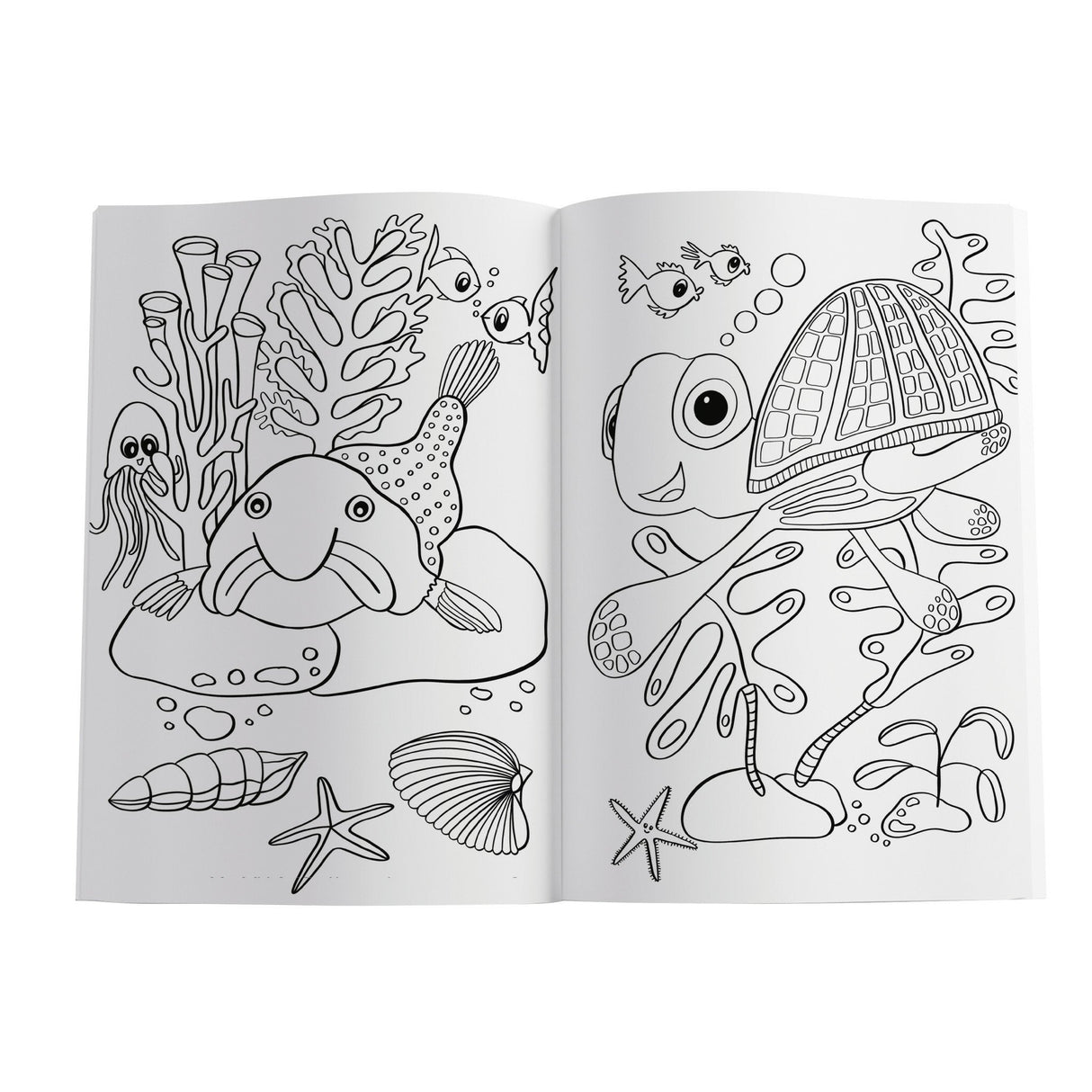Pelikan 102018 Libro Para Colorear, Mundo Marino