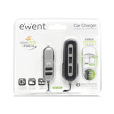 Cargador Usb Ewent Para Coche/ 5 Puertos/ 54w