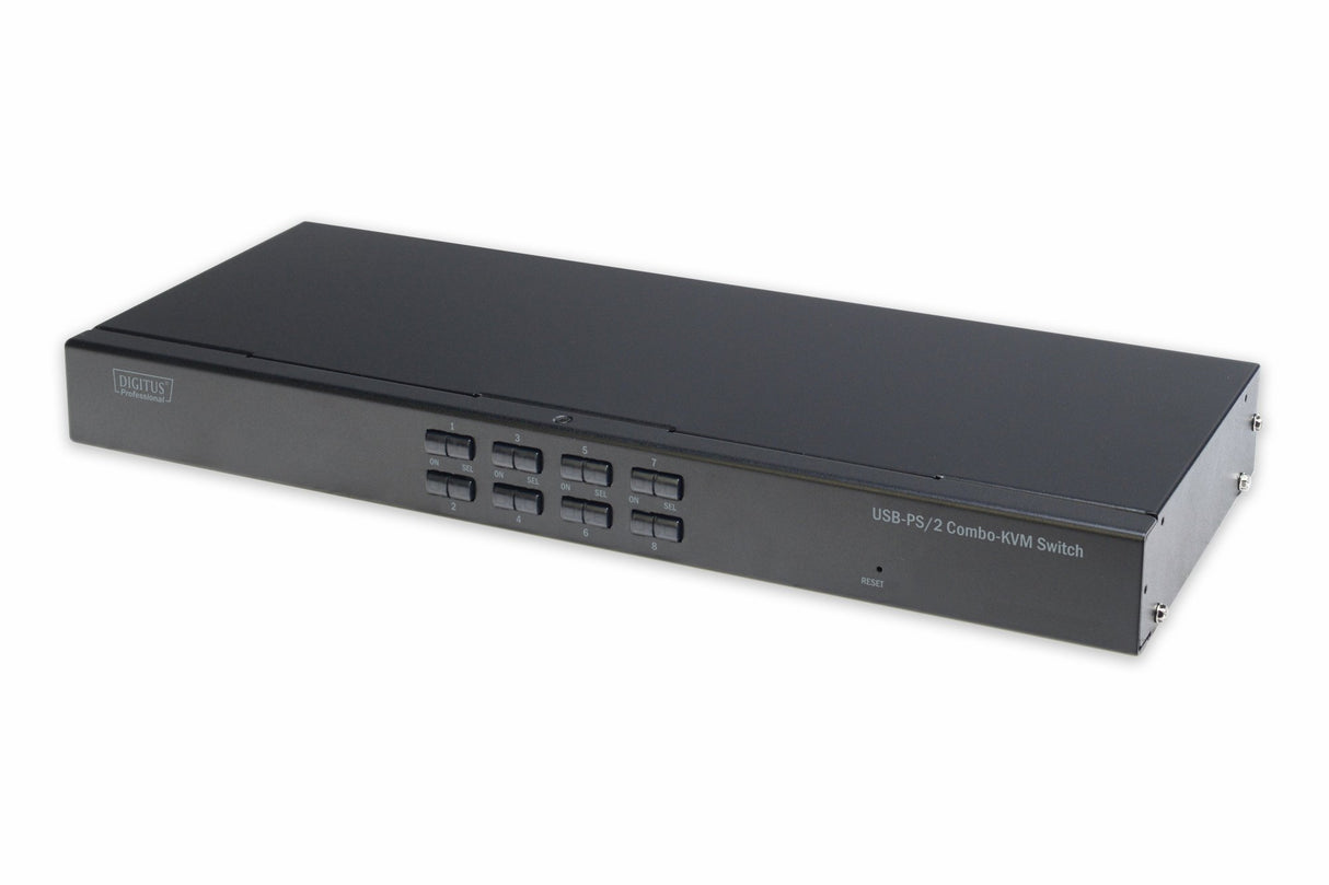 EAN 4016032429982 - Digitus DS-23200-2 interruptor KVM Montaje en rack Negro imagen 1