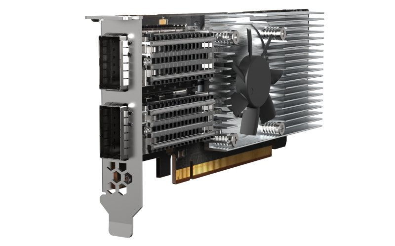 Qnap Qxg-100g2sf-E810 Adaptador Y Tarjeta De Red Interno Fibra 100000 Mbit/S