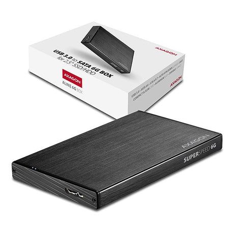 EAN 8595247903730 - Axagon EE25-XA6 caja para disco duro externo Carcasa de disco duro/SSD Negro 2.5" imagen 11