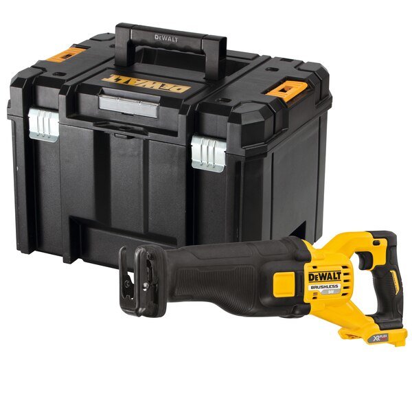 Sierra Dewalt Dcs389nt Recíproca Flexvolt 54v Tstak Negro, Amarillo