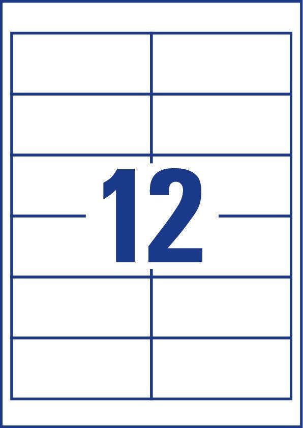 Avery Zweckform, Labels Avery 97 X 42,3mm, A4 (3659)