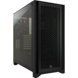 Caja Pc Atx Semitorre Corsair Icue 4000d Rgb Airflow Cristal Templado Negra