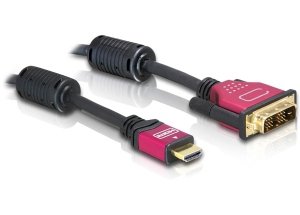 Delock Cable Hdmi A -> Dvi(18+1) M/M 2.00m Premium