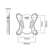 Value Lcd-Befestigung, Wandmontage, Bis 27 Zoll, Bis 20 Kg