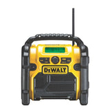 Radio Dewalt Dcr020-Qw  Portátil Digital Negro, Amarillo