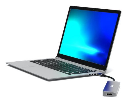 Port Connect Docking Tipo C 5 In 1 - 1 X 4k Hdmi - Pd 100w - Retail Btoc Only