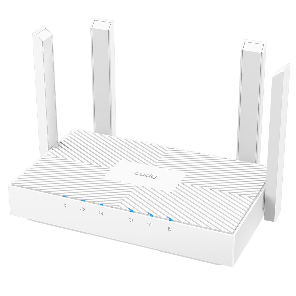 Cudy Wr1300e Router Inalámbrico Gigabit Ethernet Doble Banda (2,4 Ghz / 5 Ghz) Blanco