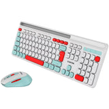 Canyon Hset-W5 En Keyboard+Mouse Aaa+Aa Wireless White