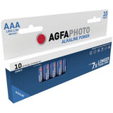 Agfaphoto Pilas Alcalinas  Micro Aaa Lr03 10 Piezas