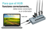 EAN 8595611702938 - i-tec U3CHARGEHUB7 cargador de dispositivo móvil Universal Gris Corriente alterna Carga rápida Interior imagen 9